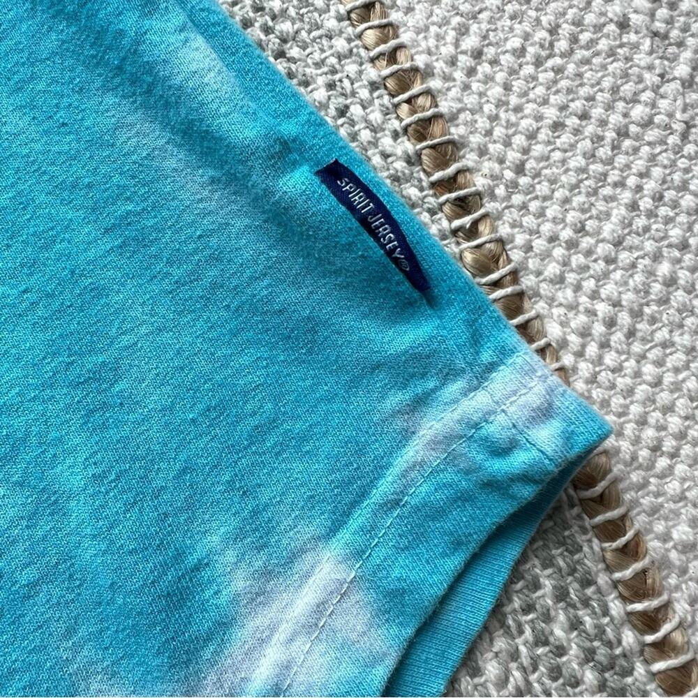 Walt Disney Spirit Jersey Princess 2022 Blue Tie Dye Long Sleeve Pullover Tee S - Picture 9 of 10
